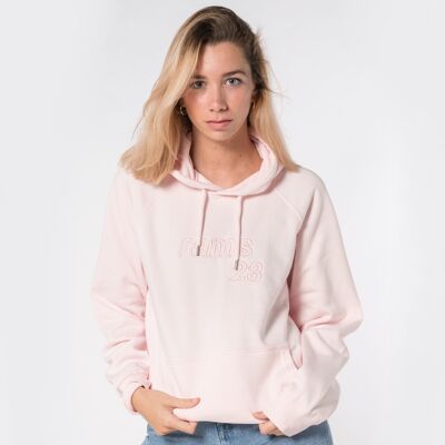 Sweatshirt Embroidered 3D Rams 23-Pink