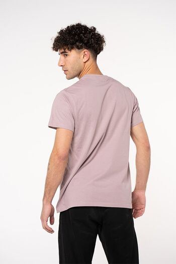 T-shirt homme avec imprimé SKATE RAMS 23-Violet 4