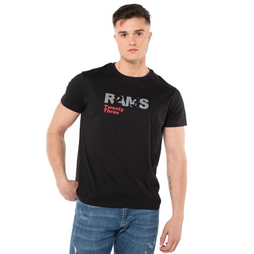 Camiseta TWENTY THREE RAMS 23-Negro