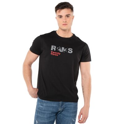 DREIUNDZWANZIG RAMS 23 T-Shirt-Schwarz
