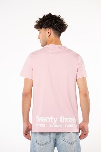 T-shirt VINGT TROIS BÉLIERS 23-Rose 4