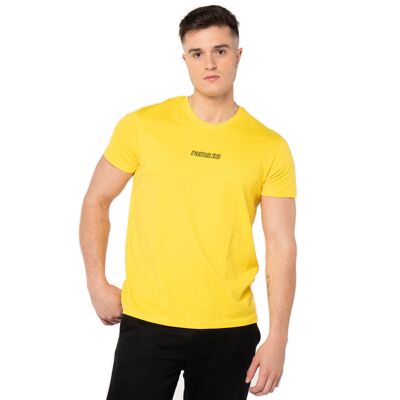 T-Shirt BESTICKTE WIDDER 23-Gelb