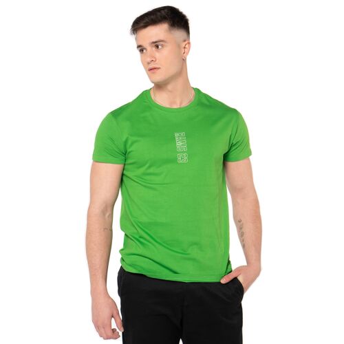 Camiseta hombre con estampado VERTICAL RAMS 23-Verde