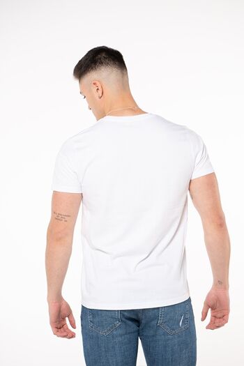T-shirt SMILE RAMS 23-Blanc 4
