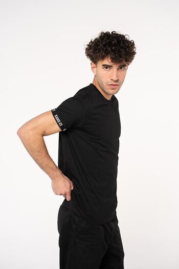T-shirt TAPE RAMS 23-Noir 3