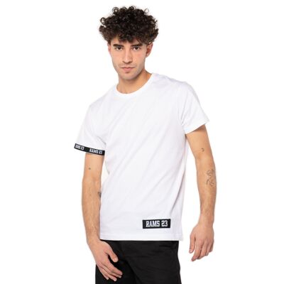 T-shirt TAPE RAMS 23-Blanc