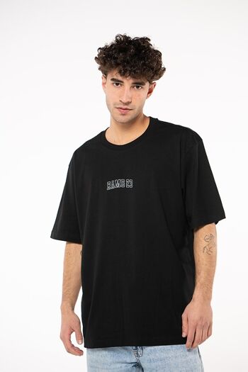 T-shirt HIP-HOP RAMS 23-Noir 2