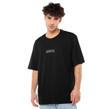 T-shirt HIP-HOP RAMS 23-Noir 1