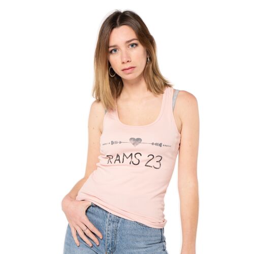 Camiseta CORAZON RAMS 23-Rosa