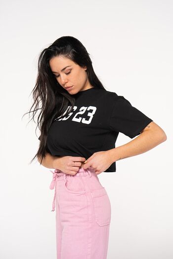 BIG RAMS 23 PRINT T-shirt-Noir 3