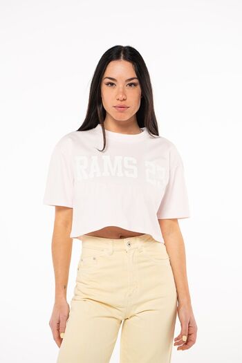 T-shirt PRINT BIG RAMS 23-Rose 2
