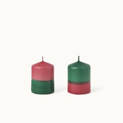 Dip Dye Candle S: Spirito di Natale