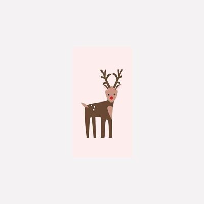 Mini libreta: renos navideños