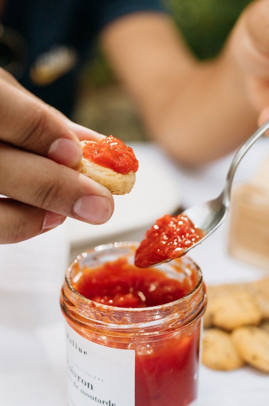 Marmellata di semi di senape al pepe