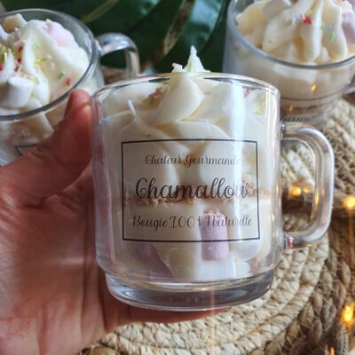 Marshmallow Candle