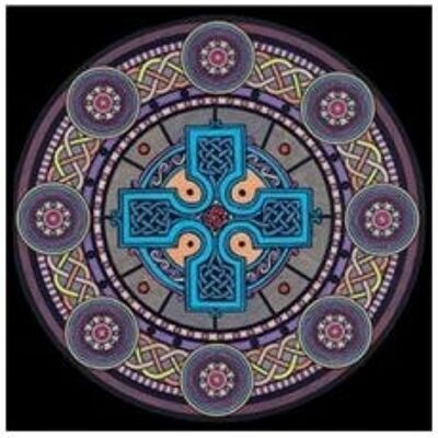 Keltisches Kreuz, Celtas-Mandala