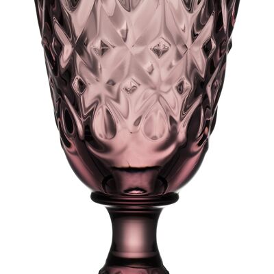 Cup 23 cl mod. Lyonnais, amethyst color, LA ROCHERE