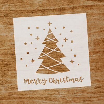 Stencil Merry Christmas (SKU: ST049)