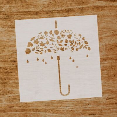 Stencil per ombrellone autunnale (SKU: ST017)