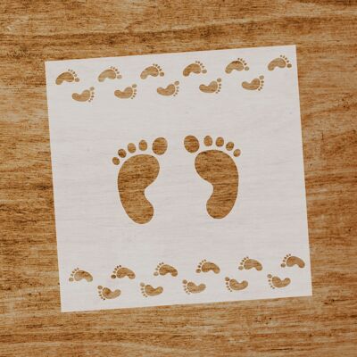 Stencil Feet (SKU: ST018)