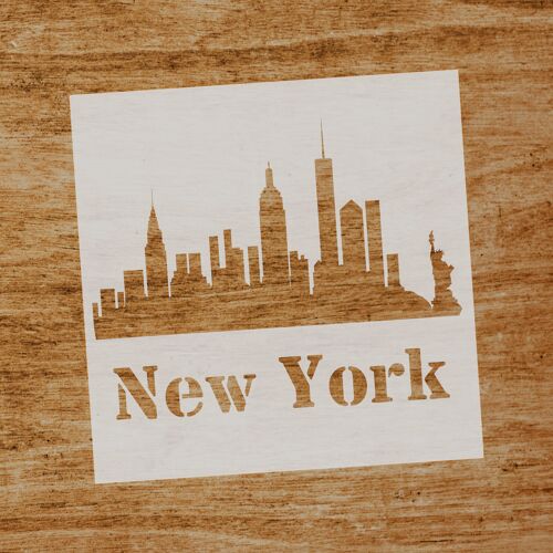 Stencil New  York (SKU: ST021)