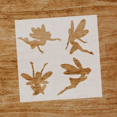 Fairies Stencil (SKU: ST027)