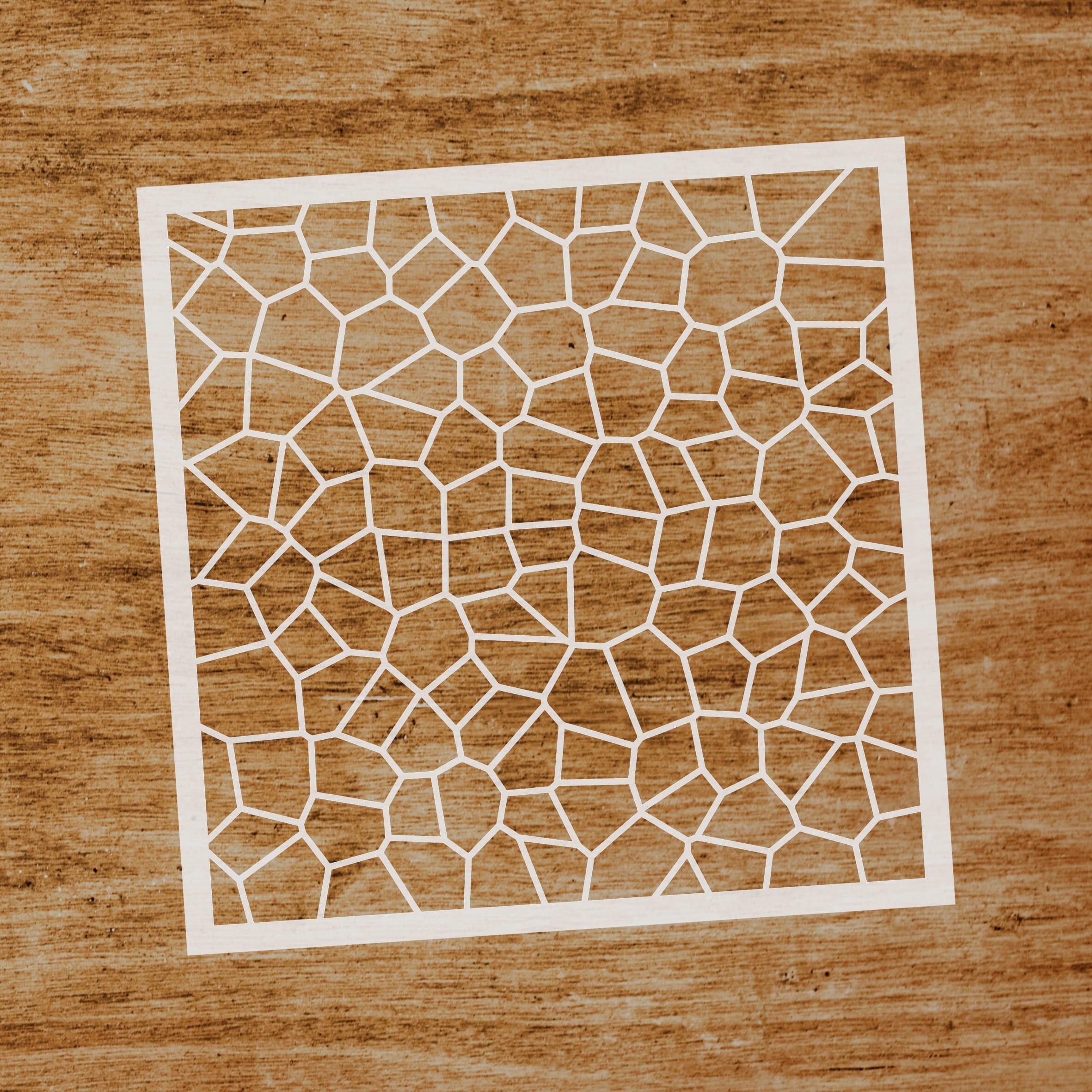 Stencil Mosaico (SKU: ST077)