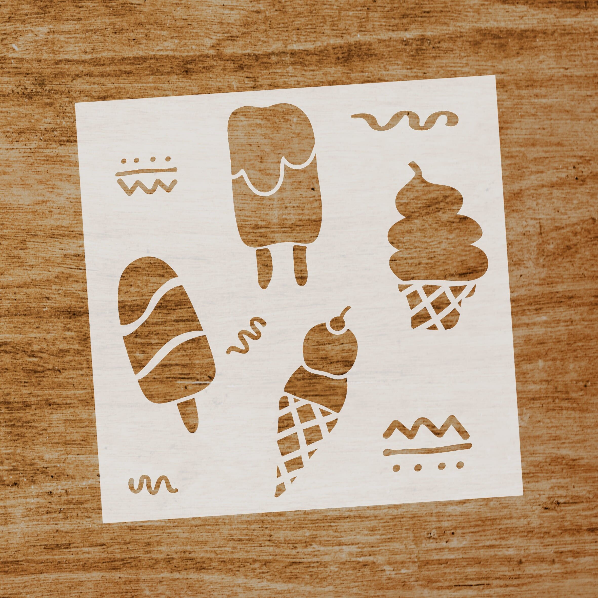 Stencil gelato (SKU: ST047)