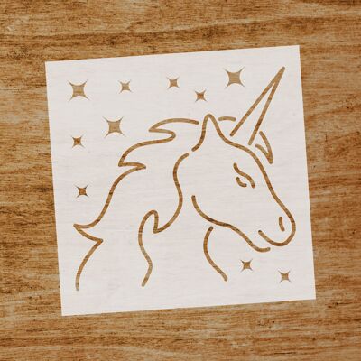 Unicorn Stencil (SKU: ST090)