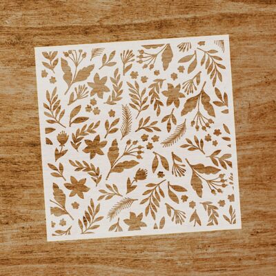 Stencil da giardino primaverile (SKU: ST104)