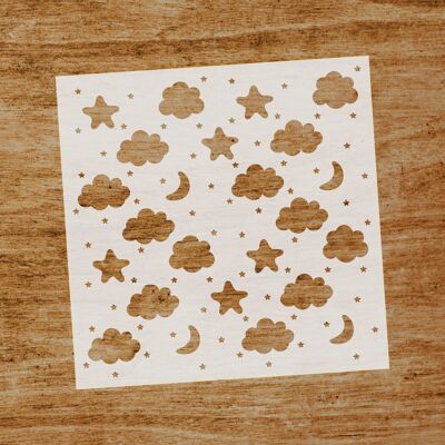 Stencil Cielo notturno (SKU: ST105)