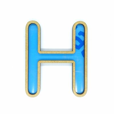 Shaker letter H (SKU: SK048)