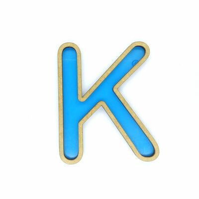 Shaker letter K (SKU: SK051)