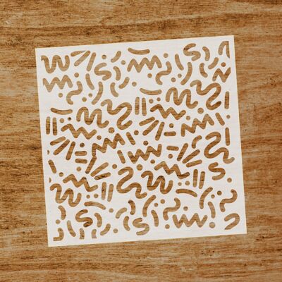Stencil Doodles (SKU: ST112)