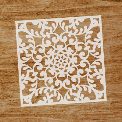 Stencil romantico (SKU: ST118)