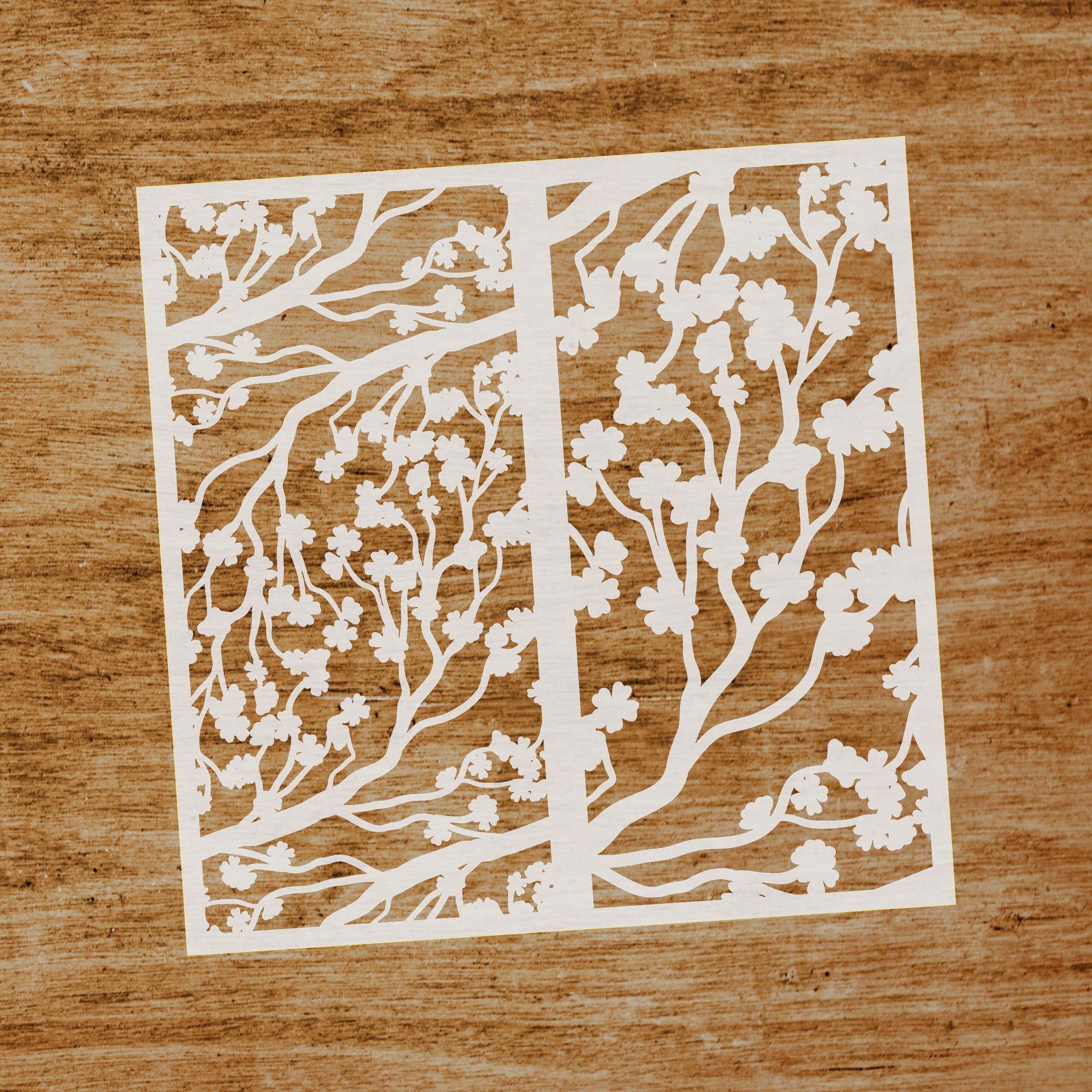 Stencil Sakura (SKU: ST125)