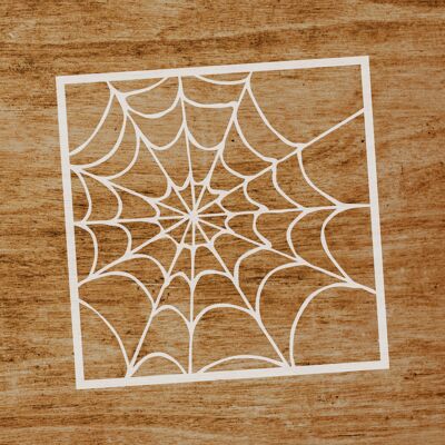 Spider Web Stencil (SKU: ST137)