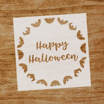 Stencil Happy Halloween (SKU: ST132)