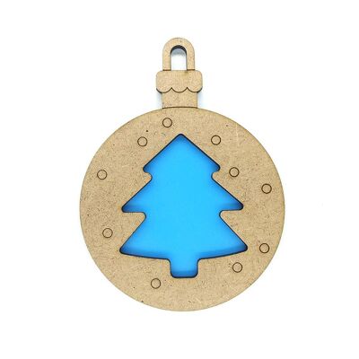 Shaker Christmas Ball Tree (SKU: SK079)