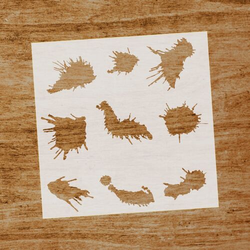 Stencil Manchas (SKU: ST181)