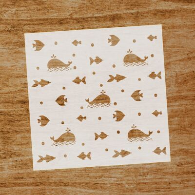 Stencil Il mare (SKU: ST187)