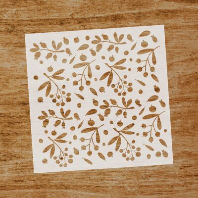 Stencil Mistletoe (SKU: ST210)