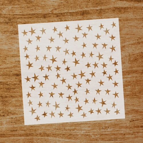 Stencil Estrellas (SKU: ST207)