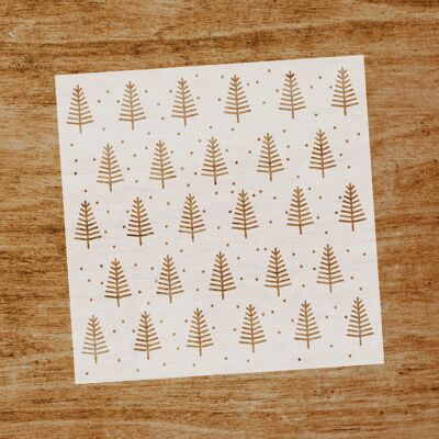 Stencil Abetos (SKU: ST209)