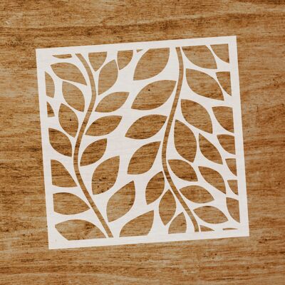 Stencil Enredadera (SKU: ST235)