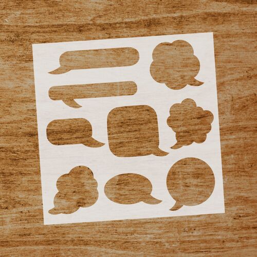 Stencil Bocadillos (SKU: ST252)