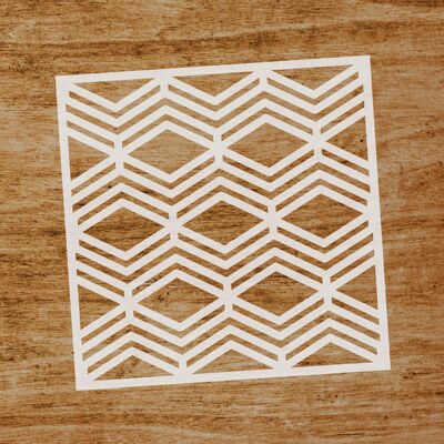 Stencil Border Boho (SKU: ST285)