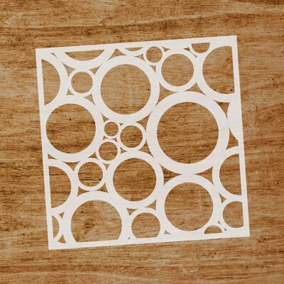 Stencil Bubbles (SKU: ST267)