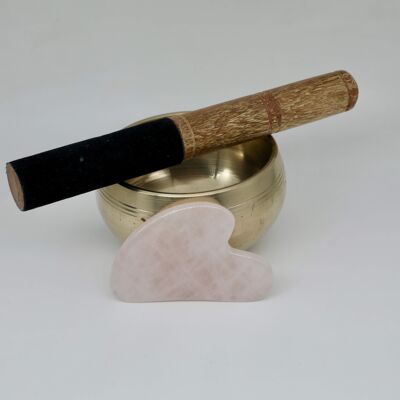 Face Gua Sha ⎟Pink Quartz