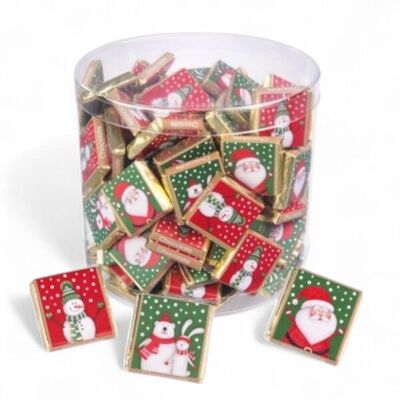 TUBO NAPOLITANO DE CHOCOLATE DE NAVIDAD